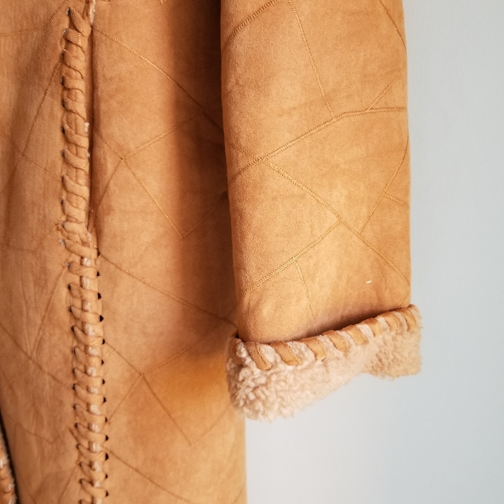 š§„CAMEL LONG COAT - Picture 4 of 10
